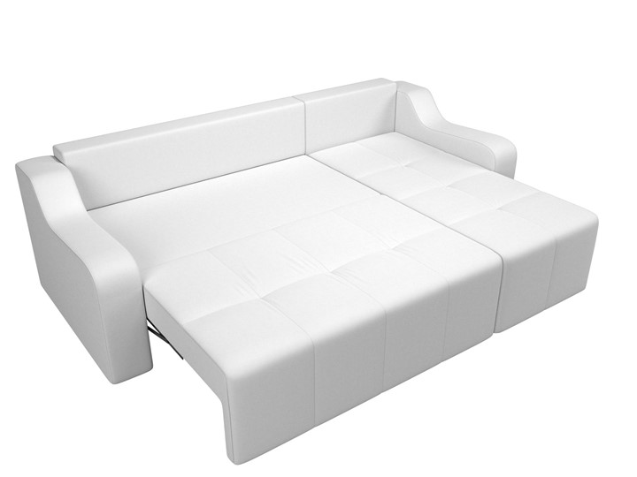 Угловой диван для гостиной Элида, Белый (экокожа) в Вологде - изображение 7