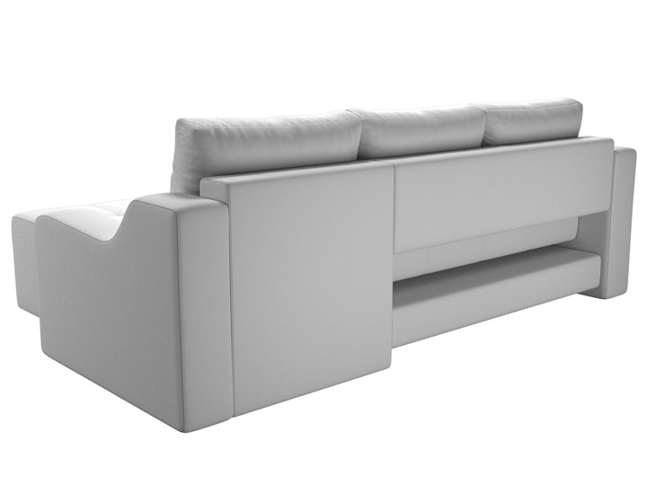 Угловой диван для гостиной Элида, Белый (экокожа) в Вологде - изображение 8