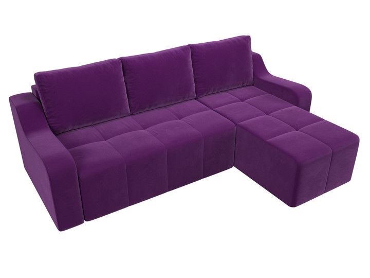 Угловой диван Элида, Фиолетовый (микровельвет) в Вологде - изображение 5