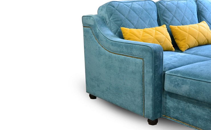 Угловой диван Фортуна с оттоманкой в Вологде - изображение 1
