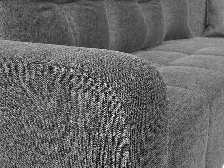 Угловой раскладной диван Кембридж, Серый (рогожка) в Вологде - изображение 3