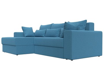Угловой диван для гостиной Майами, Амур голубой (Рогожка) в Вологде - предосмотр 7