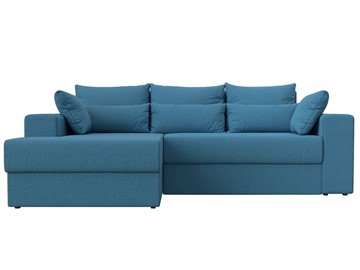 Угловой диван для гостиной Майами, Амур голубой (Рогожка) в Вологде - предосмотр 8