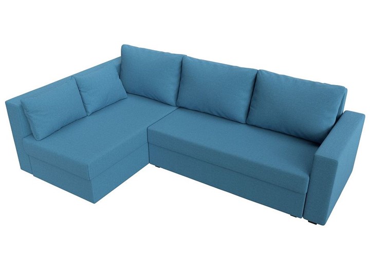 Угловой раскладной диван Мансберг, Амур голубой (Рогожка) в Вологде - изображение 5