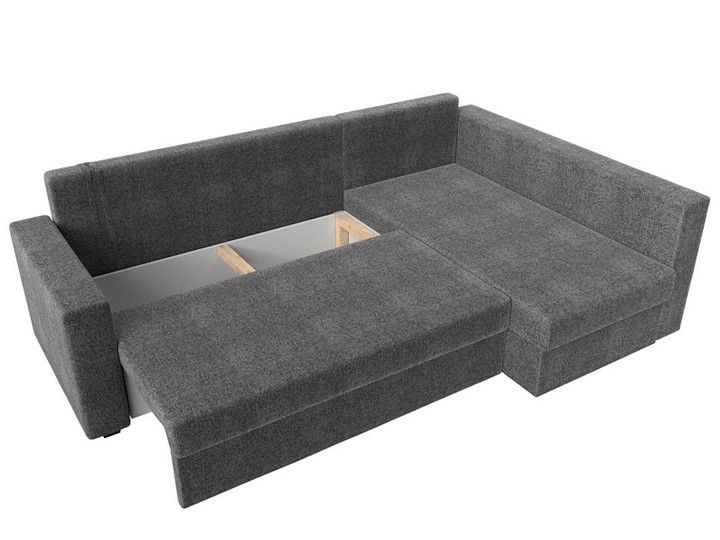 Угловой диван Мансберг, Серый (Рогожка) в Вологде - изображение 1