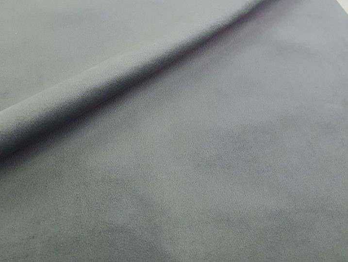 Угловой диван Николь, Серый/Черный/Черный (велюр/экокожа) в Вологде - изображение 8