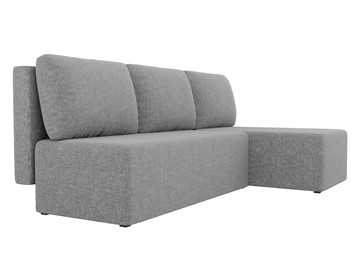 Угловой диван с оттоманкой Поло, Серый (рогожка) в Вологде - предосмотр 2