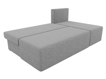 Угловой диван с оттоманкой Поло, Серый (рогожка) в Вологде - предосмотр 4