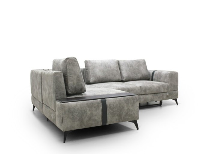 Угловой диван с узкой спинкой Даллас  м6,2+м3+м4+м9+м6+м15 отдельный +2 малые подушки+ящик в малой части в Вологде - изображение 1