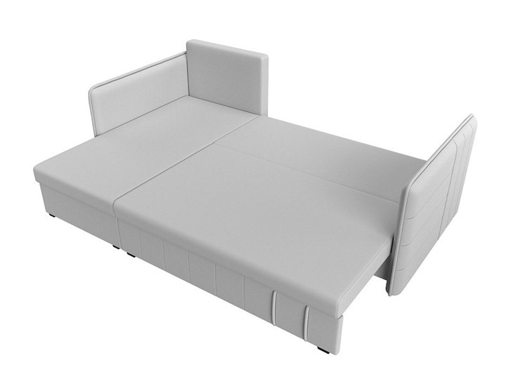 Угловой диван Слим, Белый (Экокожа) в Вологде - изображение 2
