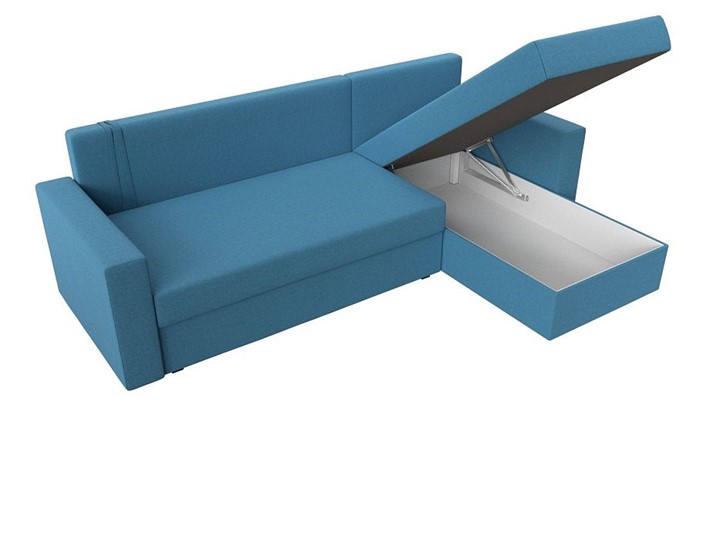 Угловой диван Траумберг Лайт, Амур голубой (Рогожка) в Вологде - изображение 3