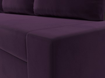 Угловой диван Версаль, Фиолетовый/Бежевый (велюр) в Вологде - предосмотр 3