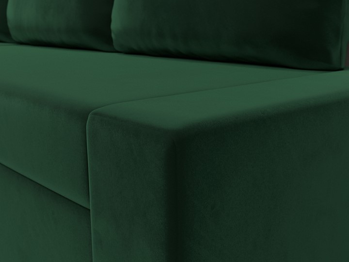 Угловой раскладной диван Версаль, Зеленый/Бежевый (велюр) в Вологде - изображение 3