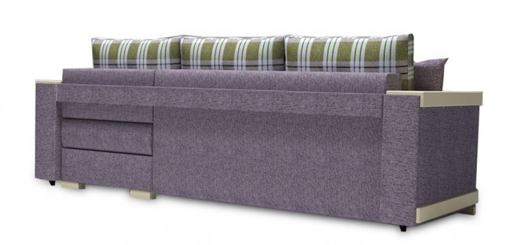 Угловой диван Serena 210 (Uno roze grey + kenturi sage) в Вологде - изображение 1
