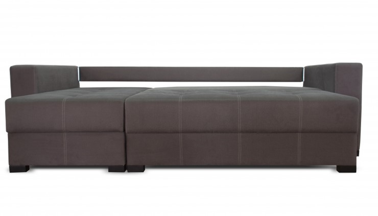 Угловой диван Fashion soft 210 (Uno grey + Brix latte) в Вологде - изображение 1