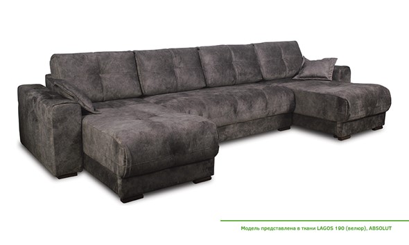 П-образный диван Ван Дейк Макси в Вологде - изображение
