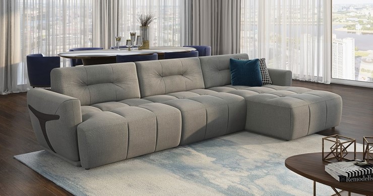 Угловой диван с оттоманкой Беатриче в Вологде - изображение 6