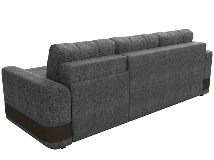 Угловой диван Честер, Серый/коричневый (рогожка) в Вологде - изображение 8