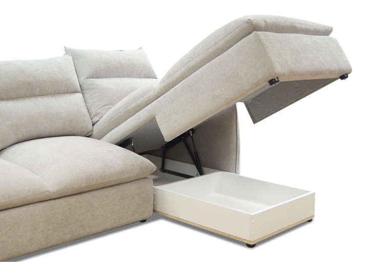 Угловой диван с оттоманкой Лаура в Вологде - изображение 3