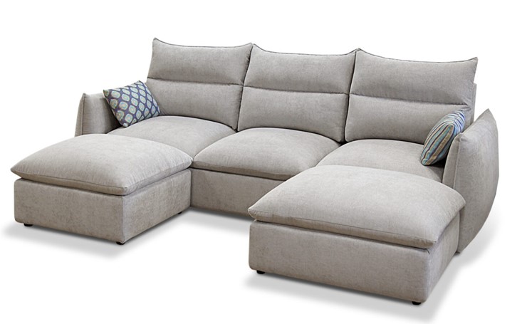 Угловой диван с оттоманкой Лаура в Вологде - изображение 4