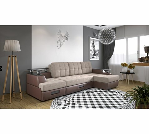 Угловой диван Мальта 17 с баром в Вологде - изображение