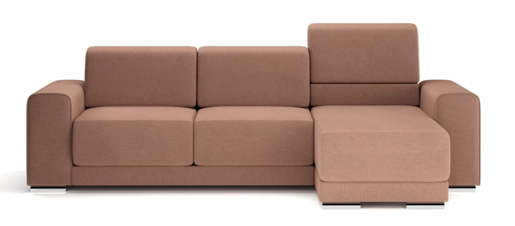 Угловой диван с оттоманкой Манчестер (Тик-так) в Вологде - изображение 1