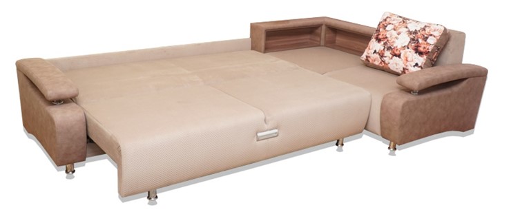 Угловой диван Престиж-15 люкс с полкой в Вологде - изображение 1