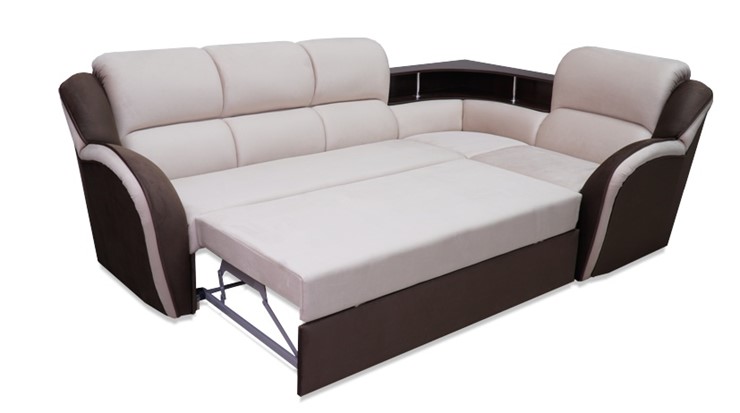 Угловой диван Соня-14 с полкой и креслом в Вологде - изображение 1