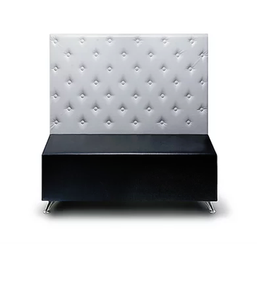 Прямой диван Black and White 600х550х1180 в Вологде - изображение