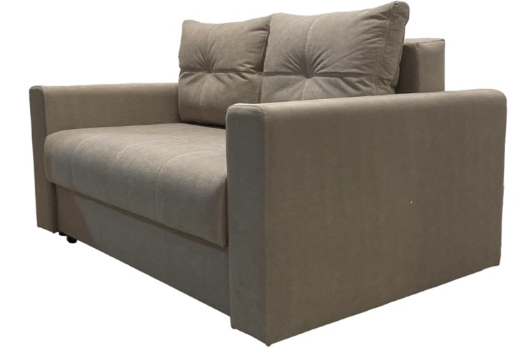 Прямой диван Комфорт 7 1200 ППУ+ЛАТЫ, широкий подлокотник в Вологде - изображение 6