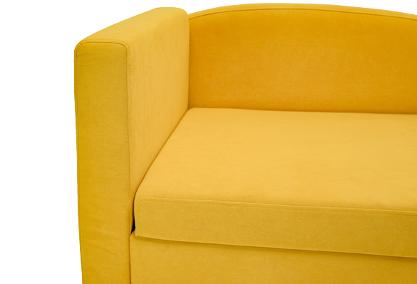 Диван-кровать левая Тедди желтый в Вологде - изображение 2