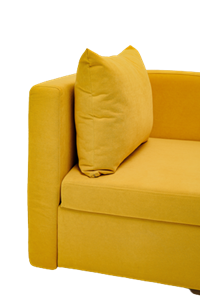 Диван-кровать левая Тедди желтый в Вологде - предосмотр 5