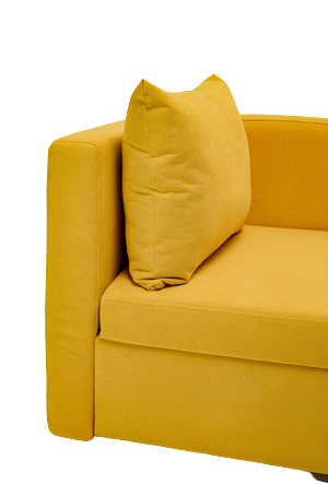 Диван-кровать левая Тедди желтый в Вологде - изображение 5