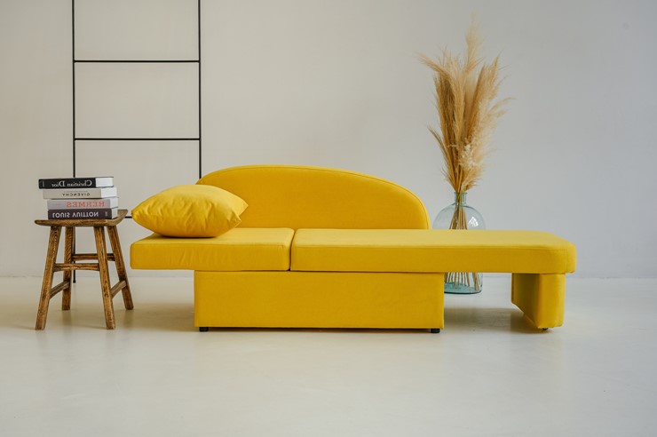 Диван-кровать левая Тедди желтый в Вологде - изображение 20