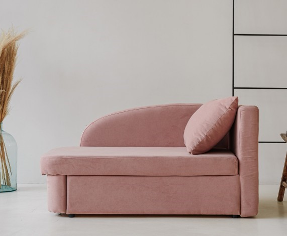 Диван-кровать правая Тедди розовый в Вологде - изображение 11