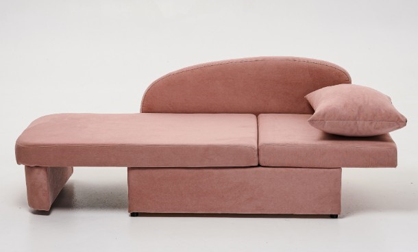 Диван-кровать правая Тедди розовый в Вологде - изображение 6