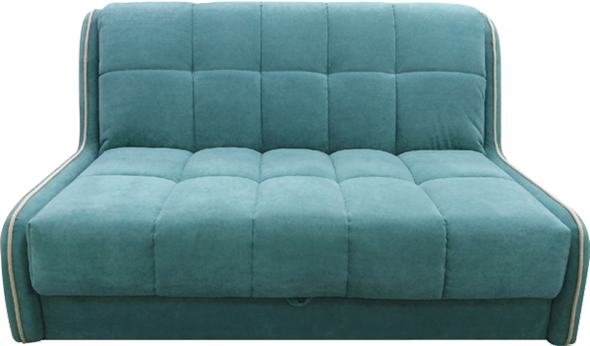 Прямой диван Аккордеон-Кант 1,55, клетка (НПБ) в Вологде - изображение