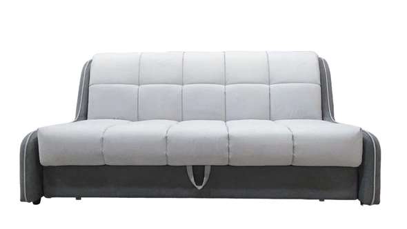 Прямой диван Аккордеон-Кант 1,55, полоска (НПБ) в Вологде - изображение