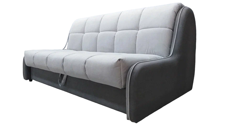 Прямой диван Аккордеон-Кант 1,55, полоска (ППУ) в Вологде - изображение 1