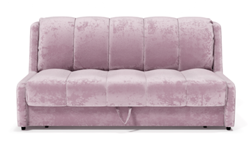 Прямой диван Аккордеон-Кровать 1,55 с каретной утяжкой, полоска (НПБ) в Вологде - предосмотр