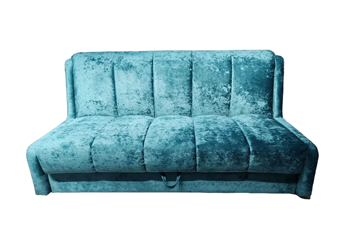 Прямой диван Аккордеон-Кровать 1,55 с каретной утяжкой, полоска (ППУ) в Вологде - предосмотр 3