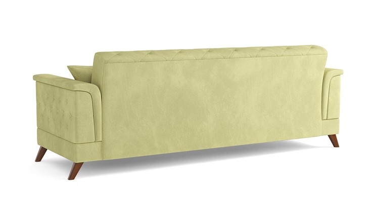 Прямой диван Амарант, велюр тенерифе нефрит в Вологде - изображение 2
