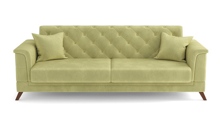 Прямой диван Амарант, велюр тенерифе нефрит в Вологде - изображение 3