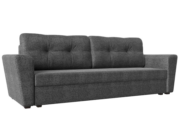 Прямой диван Амстердам лайт, Серый (рогожка) в Вологде - изображение