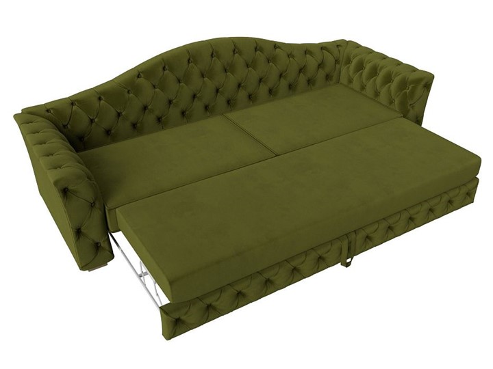 Прямой диван Артис, Зеленый (Микровельвет) в Вологде - изображение 1