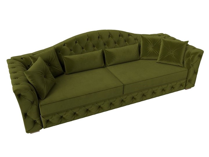 Прямой диван Артис, Зеленый (Микровельвет) в Вологде - изображение 3