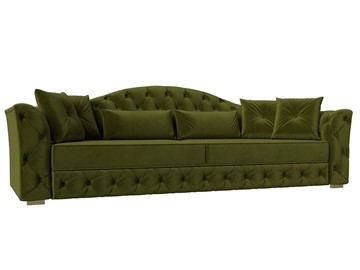 Прямой диван Артис, Зеленый (Микровельвет) в Вологде - предосмотр