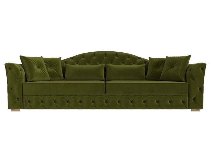 Прямой диван Артис, Зеленый (Микровельвет) в Вологде - изображение 6