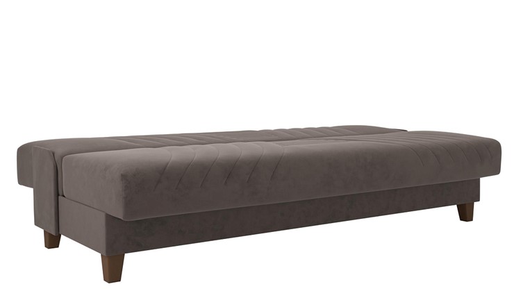 Прямой диван Бэлла, велюр тенерифе стоун в Вологде - изображение 1