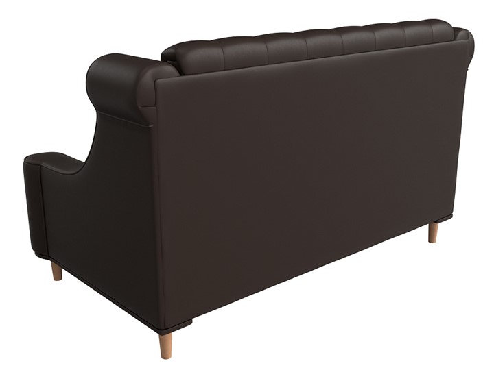 Прямой диван Бронкс, Коричневый (Экокожа) в Вологде - изображение 5